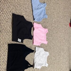 art class Kids Tank Tops - Black, Blue, Pink, White